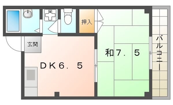 ホワイティ梅園の物件間取画像